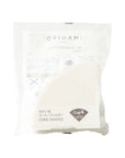 Coffee Filter Papers Cone Shaped - 100 Pack Bag | ORIGAMI