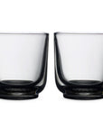 Fellows Pirch Glasses | Artisanal Espresso Glassware for Perfect Sips - Smoke - Cappuccino