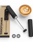 NanoFoamer V2 Battery Operated Handheld Milk Foamer - Black | Subminimal NF-V2_8b1cfb36-ccd5-471b-a479-bb5d28b19559