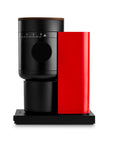 Opus 2 Conical Burr Grinder | Fellow Cherry Red + Walnut Opus2_CherryRed_Side_ES