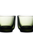 Fellows Pirch Glasses | Artisanal Espresso Glassware for Perfect Sips - Woodland - Espresso
