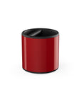 Espresso Series 1 Knock Box | Fellow Cherry Red + Walnut fellow-knockbox-red