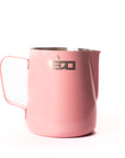 Milk Pitcher Jug | edo barista 350ml 12oz Baby Pink edo-milk-pitcher-medium-pink