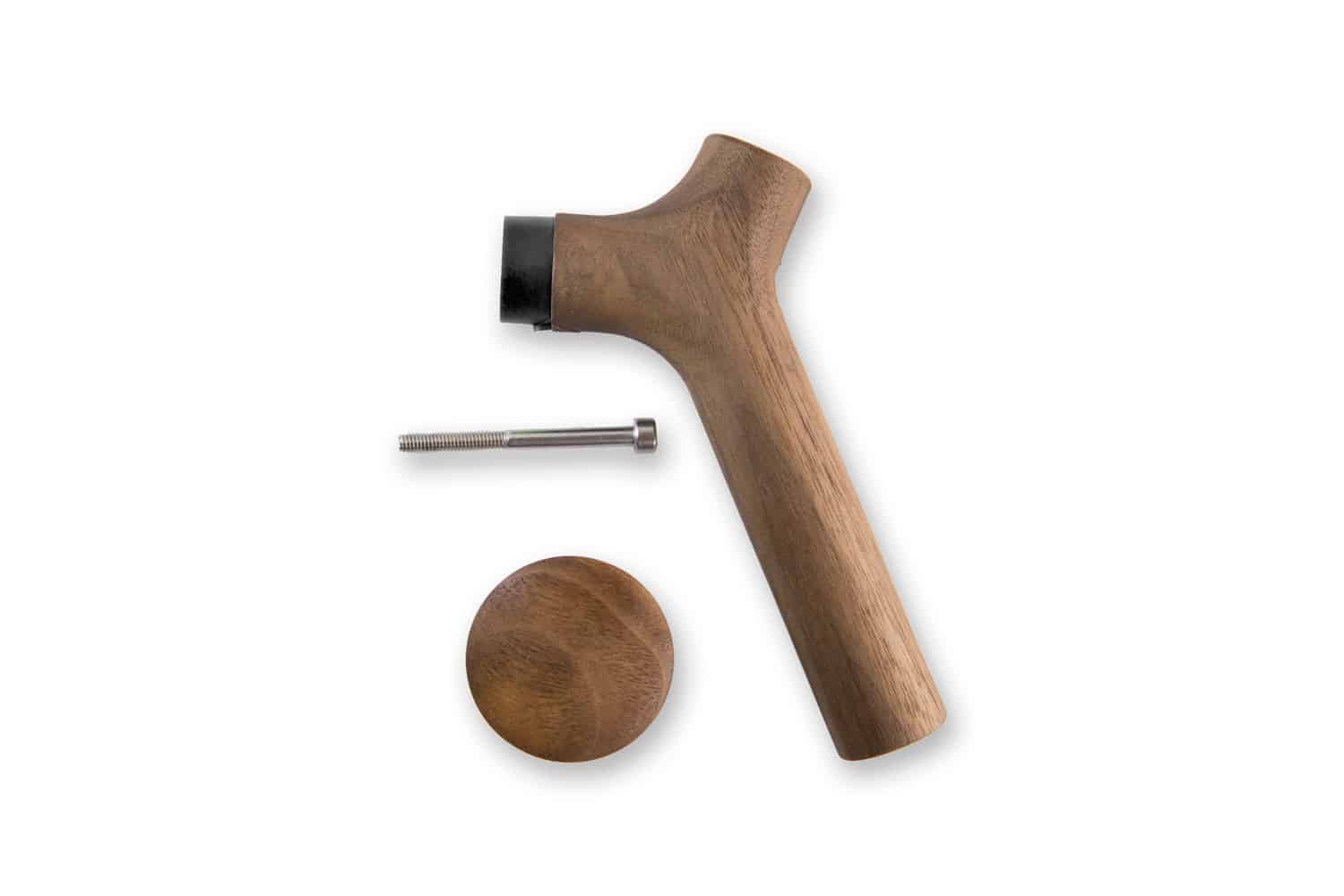 Walnut Wooden Handle & Lid Kit For Fellow Kettle