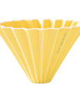 Ceramic Dripper | ORIGAMI Medium Yellow 333_47c319c8-4886-4be7-9d09-093facd07b02