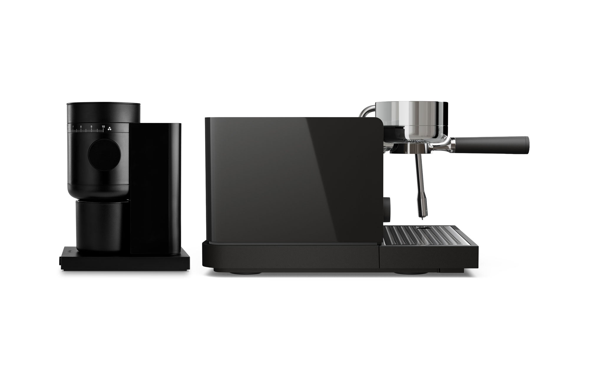 Espresso Series 1 Espresso Machine + Opus 2 Burr Grinder Bundle | Fellow Black Black B_B