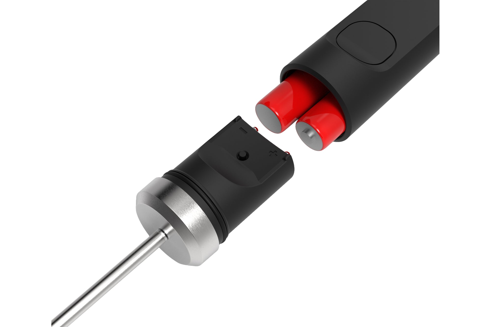 NanoFoamer V2 Battery Operated Handheld Milk Foamer - Black | Subminimal Batteries_processed