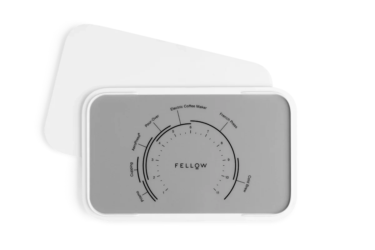 Ode Gen 2 Hopper Lid | Fellow White Ode_Replacement_Parts_LoadBinLid_MatteWhite_d5f22b98-65e6-44dd-acc9-58a403021eaf