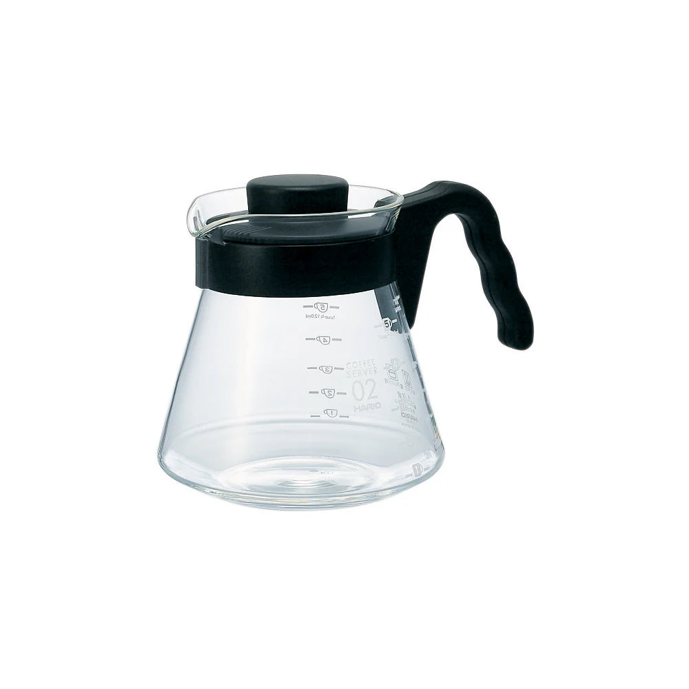 V60 Glass Coffee Server -  Black | Hario