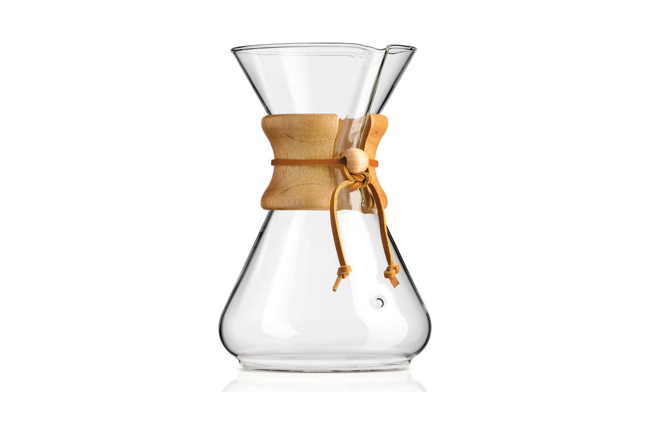 CHEMEX 10 CUP COFFEE MAKER (WOODEN COLLAR) image 1