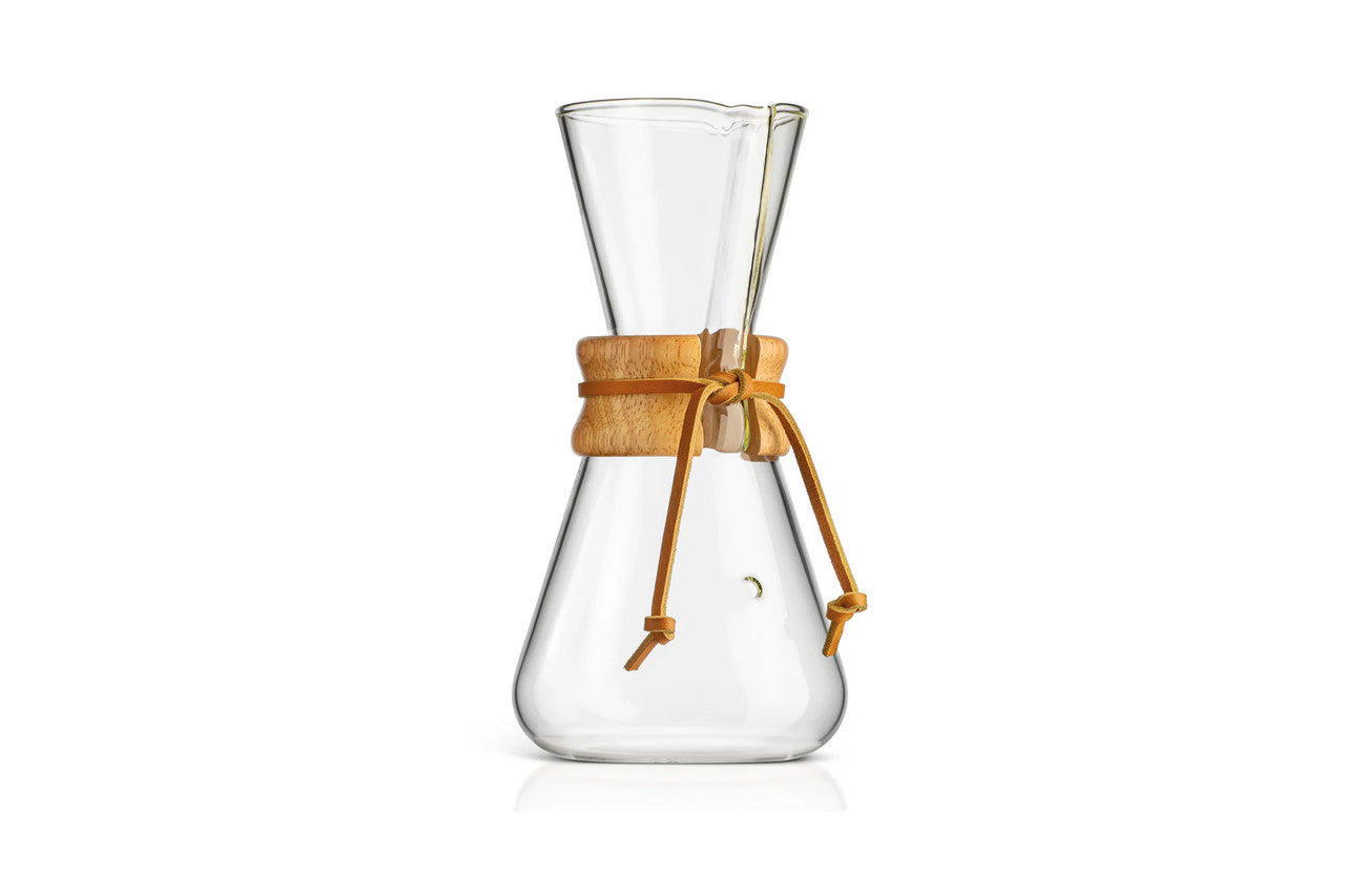 CHEMEX 3 CUP COFFEE MAKER (WOODEN COLLAR) image 1