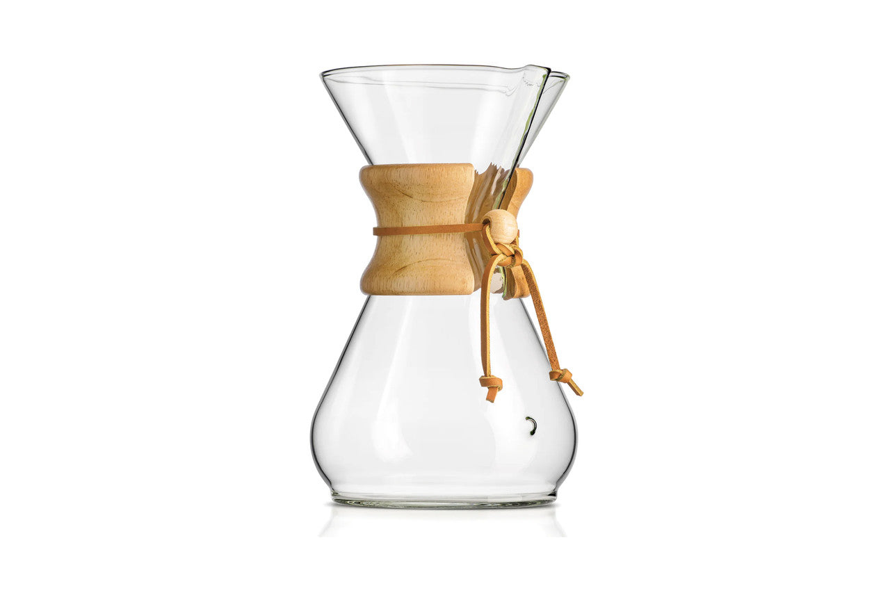 CHEMEX 8 CUP COFFEE MAKER (WOODEN COLLAR) image 1