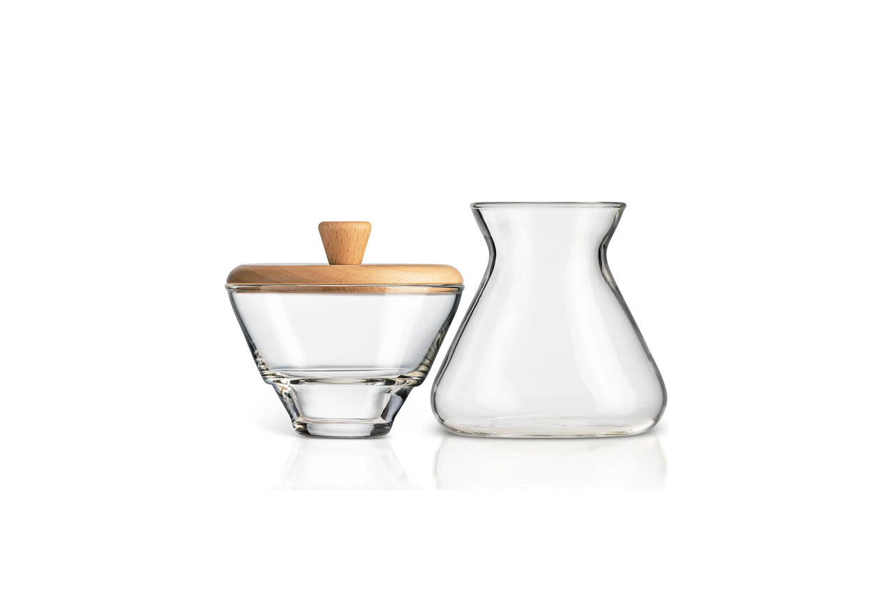 CHEMEX CREAM & SUGAR SET image 1