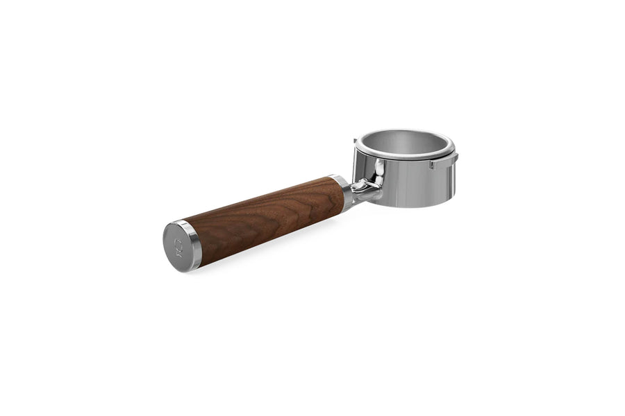 Espresso Series 1 Bottomless Portafilter 58mm Walnut Handle | Fellow fellow-bottomless-portafilter