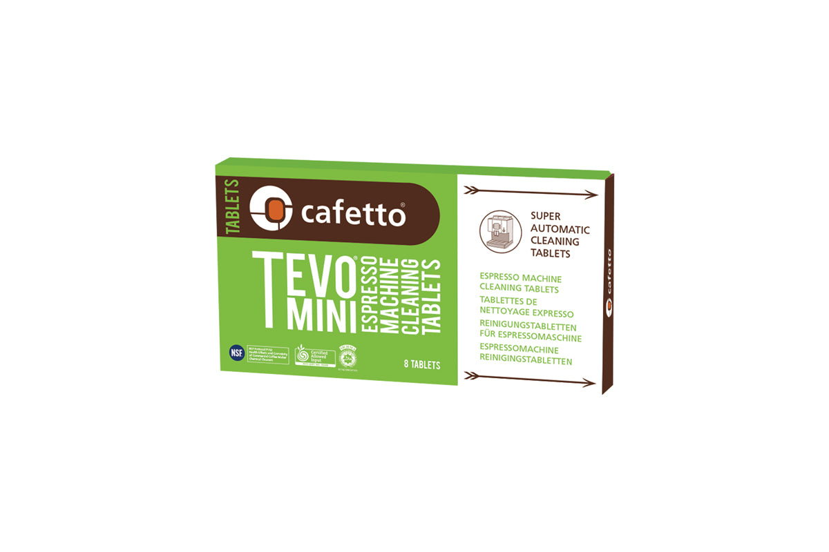Load image into Gallery viewer, Cafetto Tevo Mini Tablets (1.5g) - 8 Tablet Blister Pack
