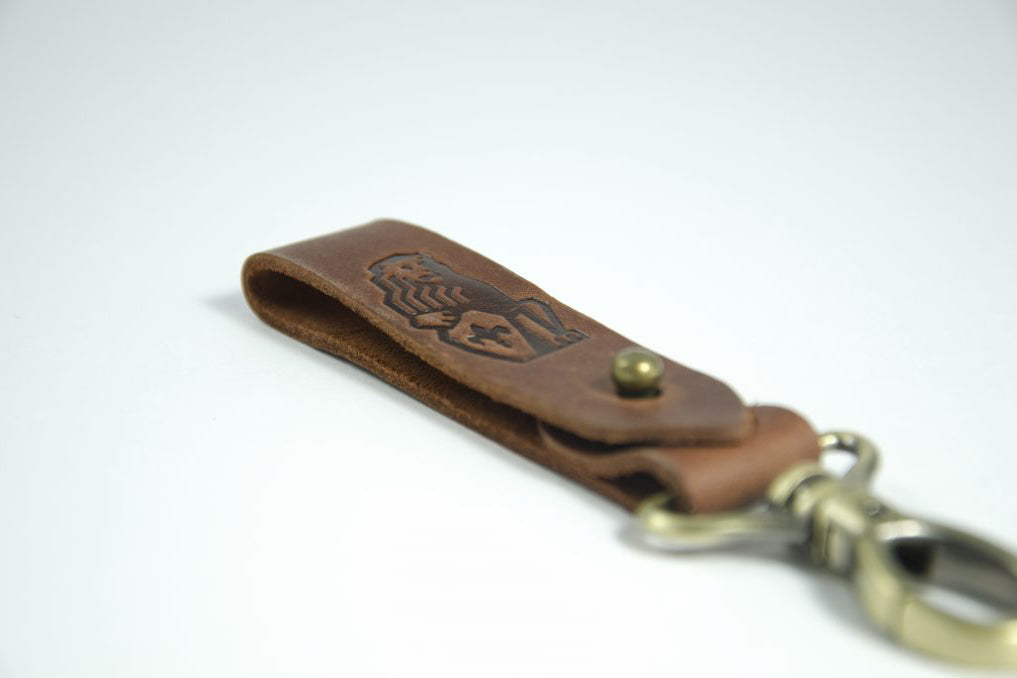 Leather Keychain | La Marzocco