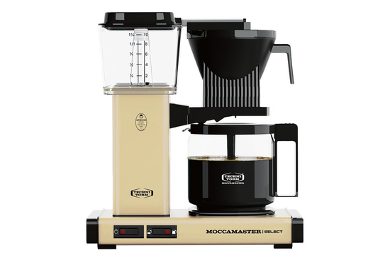 Moccamaster KBG Select Filter Coffee Machine | Pastel Yellow