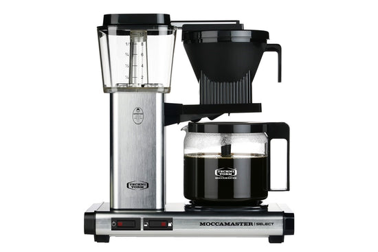 Moccamaster KBG Select Filter Coffee Machine | Brushed