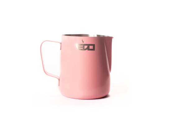 Load image into Gallery viewer, Pink 350ml/12oz Milk Pitcher Jug | EDO Barista
