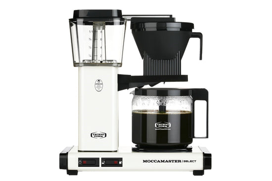 Moccamaster KBG Select Filter Coffee Machine | Off-White