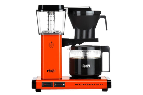 Moccamaster KBG Select Filter Coffee Machine | Orange