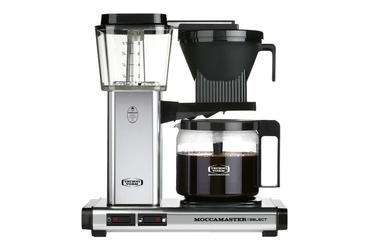 Load image into Gallery viewer, Moccamaster KBG Select Filter Coffee Machine | Polished Silver
